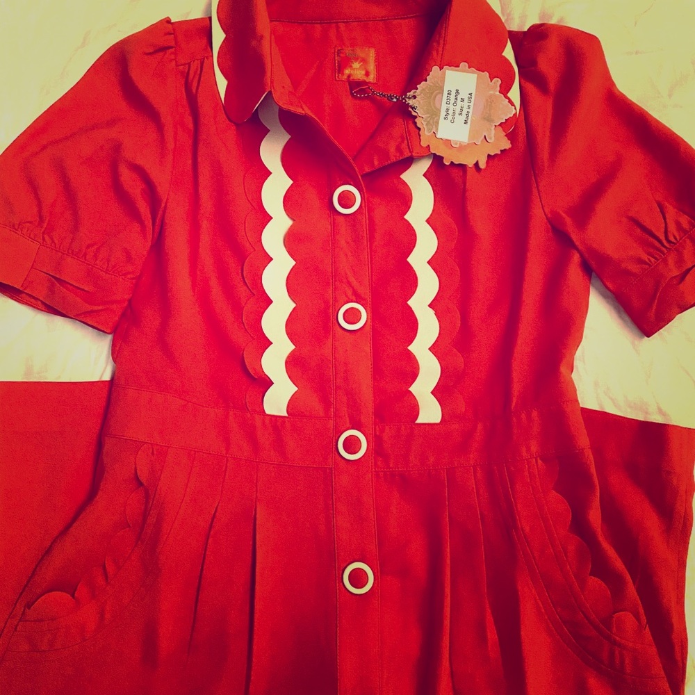 Deep or Shallow Dress NWT